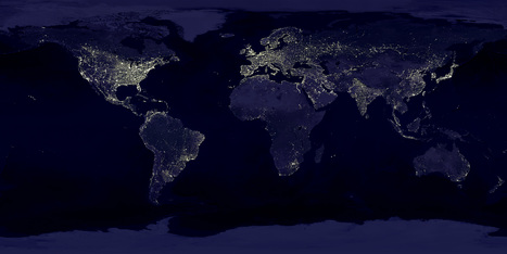 Earth's City Lights | Geography for All! | Scoop.it