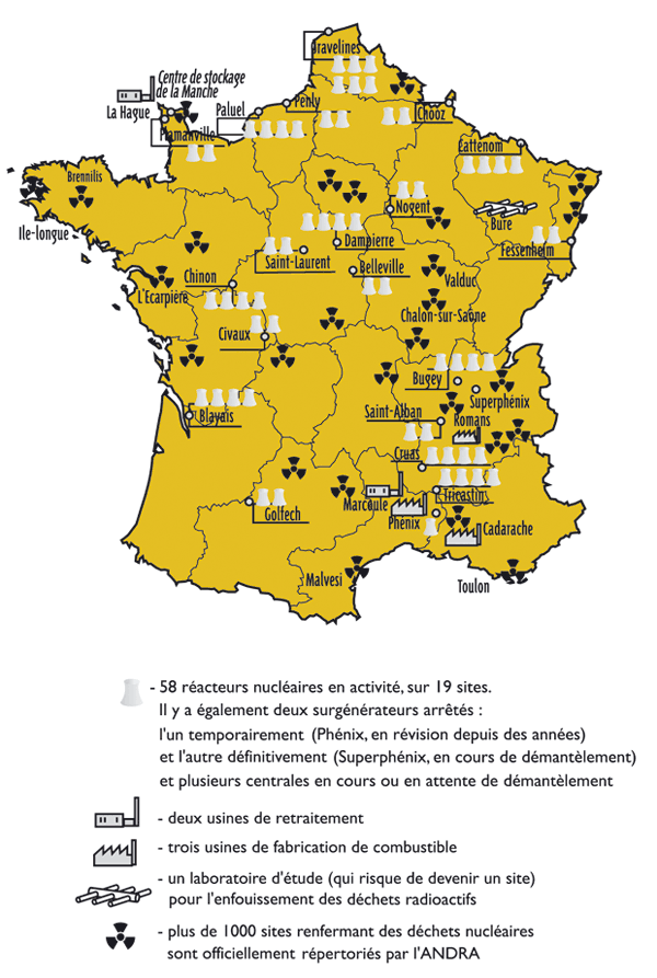 La France nucl&eacute;aire | Hallo France,  Hallo Deutschland     !!!! | Scoop.it