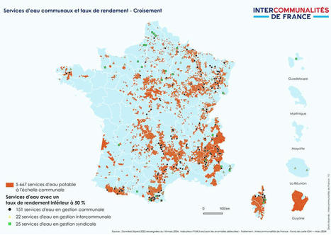 Eau potable : selon Intercommunalités de France, près de 200 collectivités ont un taux de fuite d'au moins 50% | Gestion des Risques et Performance Globale des Entreprises | Scoop.it