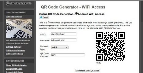 Convertir la clave del WiFi en un código QR para un rápido acceso | Educación Siglo XXI, Economía 4.0 | Scoop.it