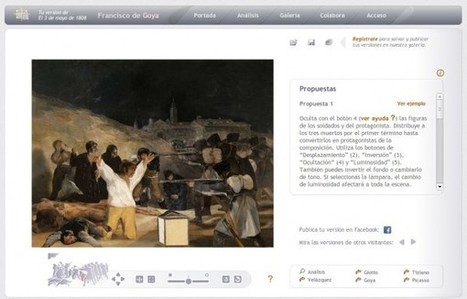 artecompo, una nueva forma de contemplar cuadros de pintores famosos | Las TIC y la Educación | Scoop.it