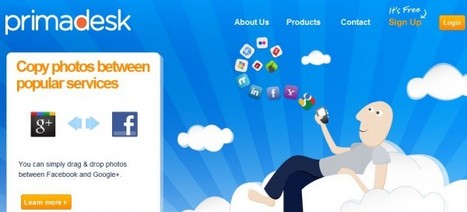 Primadesk nos permite arrastrar fotos desde Facebook a Google Plus y viceversa | google + y google apps | Scoop.it