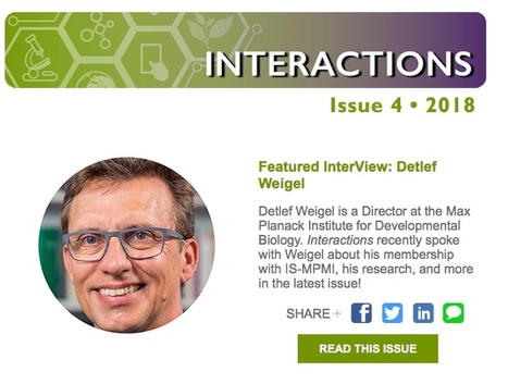 ​Interactions: InterView: Detlef Weigel (2018) | Plants and Microbes | Scoop.it