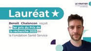 Le Vinatier récompensé par le Prix de la Recherche 2025 – Fondation Santé Service - Benoît Chalancon | GRIEPS | Scoop.it