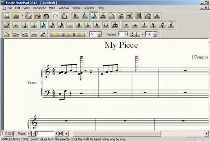Superb Music Notation Software That's Powerful And Free | Really interesting recipes | Scoop.it