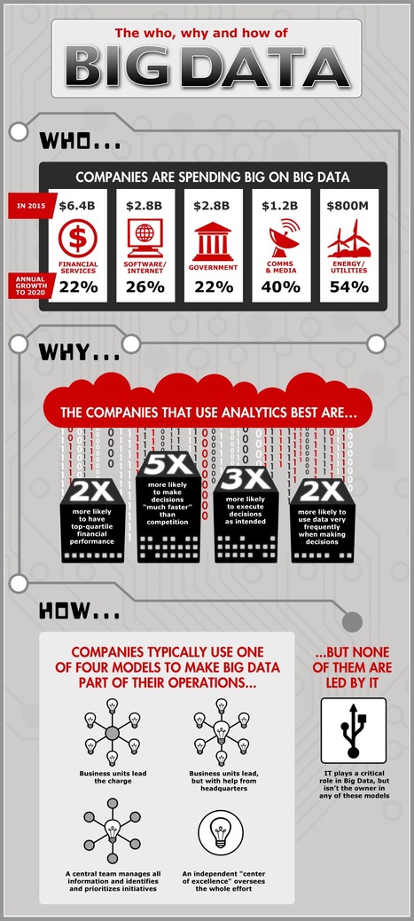 Infographic: The Who, Why And How Of Big Data | information analyst | Scoop.it
