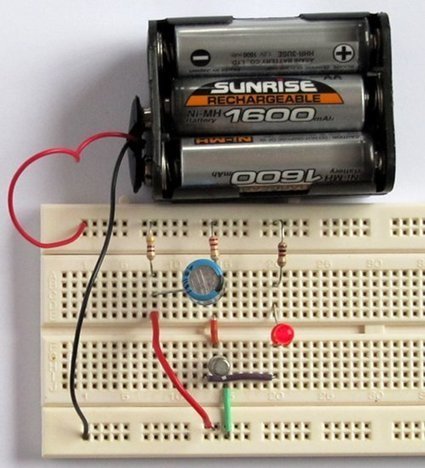 Tutorial 2: Transistor Timer Circuit | tecno4 | Scoop.it