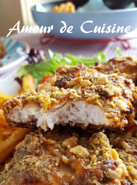 blanc de poulet au babeurre façon KFC - Amour de cuisine | Plats et recettes rapides, idées de menu de semaine sain et facile | Scoop.it