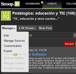 Scoop.it - sácale partido #contentcurator #curación #contenidos | TIC & Educación | Scoop.it