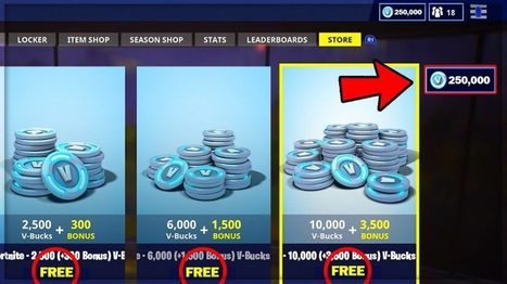 Generateur De V Bucks Fortnite - 