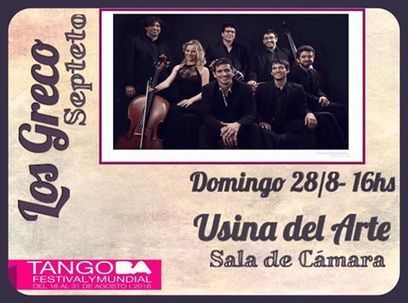 Los Greco Septeto en la Usina del Arte | Mundo Tanguero | Scoop.it