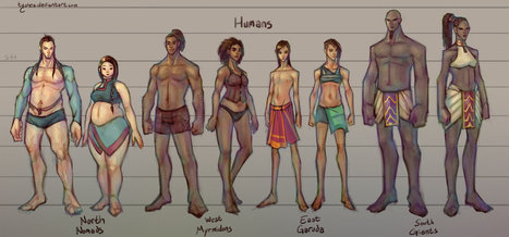 Female body shapes by ravendark82 on DeviantArt