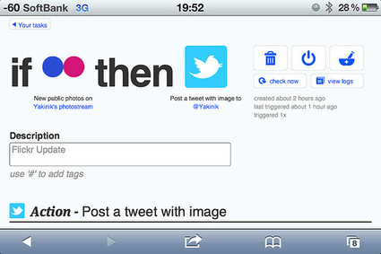 Un article a lire pour mieux comprendre IFTTT (et la startup derri&egrave;re ce service web) | Un Geek &agrave; Paris | Scoop.it