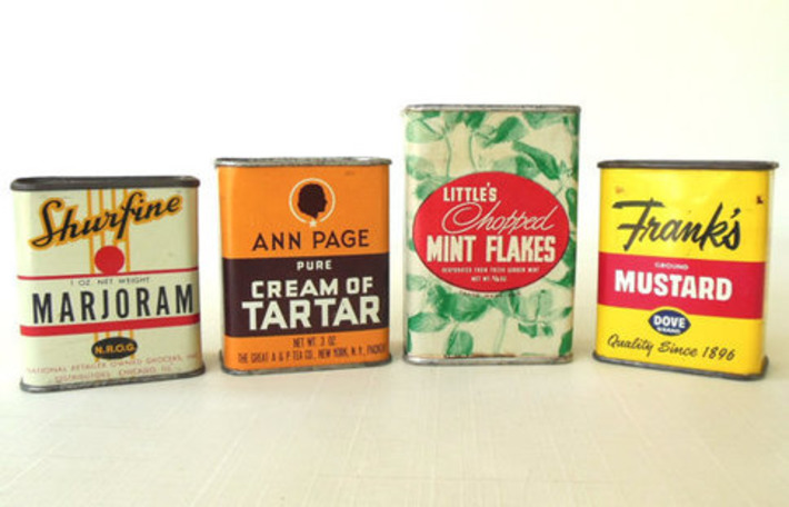 Vintage Spice Tins | Antiques & Vintage Collectibles | Scoop.it