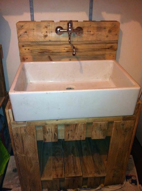 Pallet Sink | 1001 Pallets ideas ! | Scoop.it