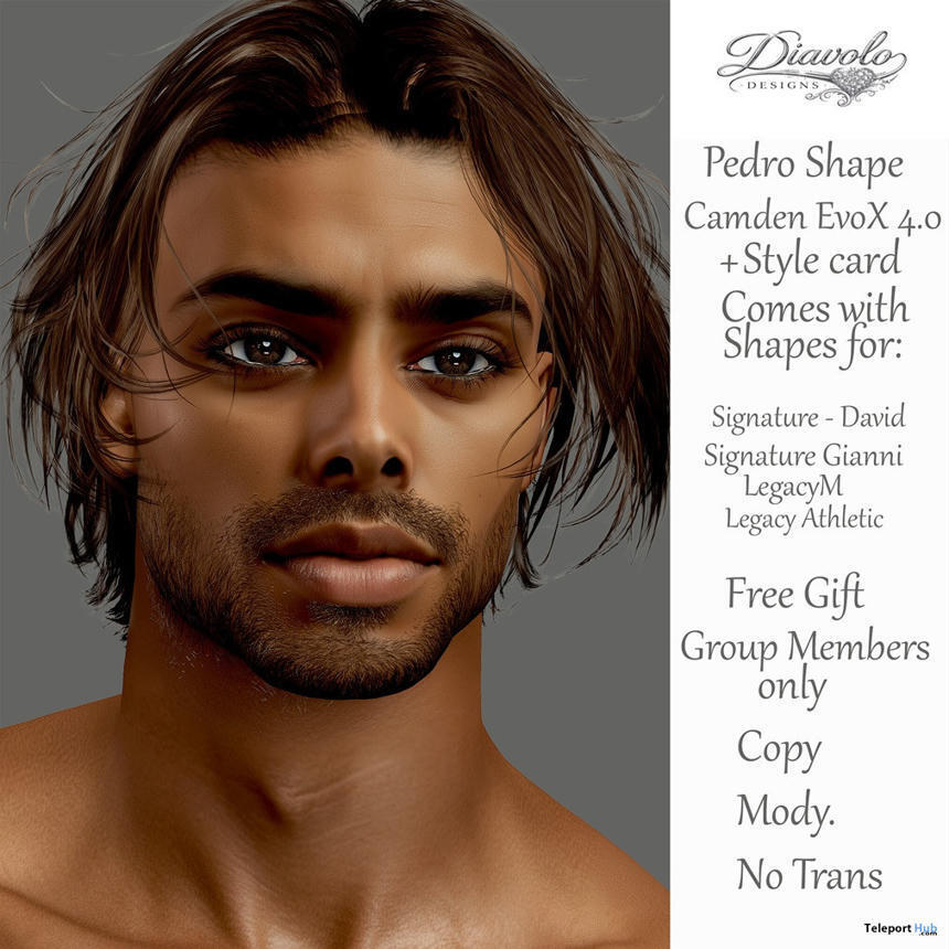 Pedro Shape April 2026 Group Gift by Diavolo De...