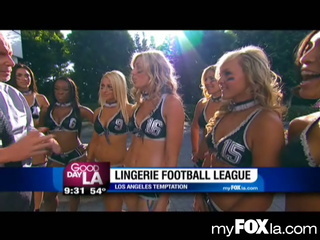 Los Angeles Temptation on GDLA | Good Day LA | LFL - Lingerie Football League | Scoop.it