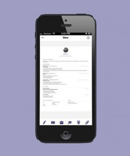 Build Your Résumé On Your Phone—& Still Get The Job! | Effective Resumes | Scoop.it