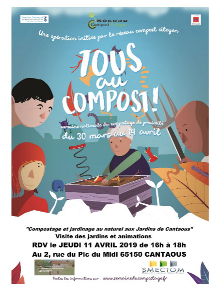 Tous au compost le 11 avril à Cantaous ! | Vallées d'Aure & Louron - Pyrénées | Scoop.it