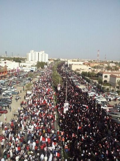 100 000 manifestants au Bahrein : un printemps chasse l’autre | Indignations & GLOBAL(R)EVOLUTION | Scoop.it