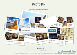Photo Pin : un moteur de recherche d'images libres de droit (Creative Commons) | DIGITAL LEARNING | Scoop.it