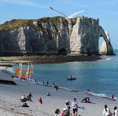 Plus de 1,2 millions de touristes chaque année : Étretat renonce déjà à des projets | Veille_portrait_touristique_culhsm | Scoop.it