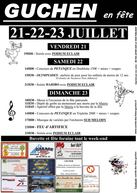 Fête de Guchen du 21 au 23 juillet | Vallées d'Aure & Louron - Pyrénées | Scoop.it