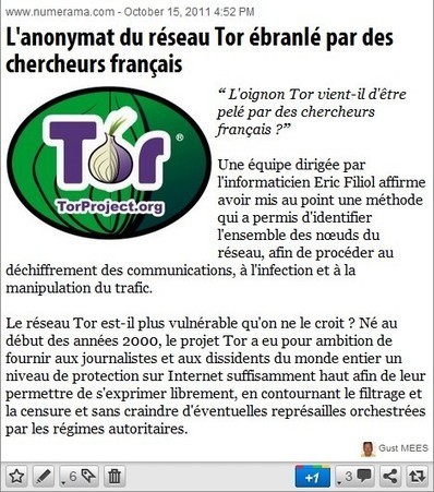 Sécurité PC et Internet/l’anonymat | ICT Security-Sécurité PC et Internet | Scoop.it