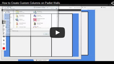 Video - How to Create Custom Columns on Padlet Walls | Moodle and Web 2.0 | Scoop.it