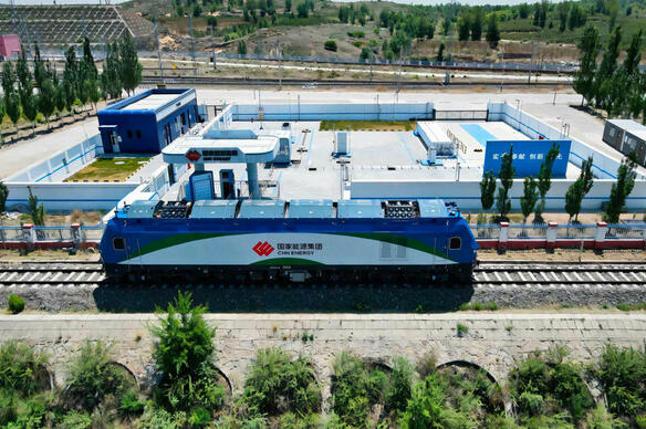 La Chine révolutionne le ravitaillement ferroviaire avec une station hydrogène automatisée