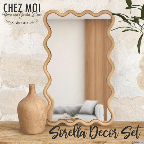 Sorella Decor Set September 2026 Group Gift by Chez Moi Furniture | Teleport Hub - Second Life Freebies | Second Life Freebies | Scoop.it