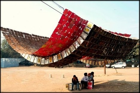 Sanjeev Shankar: Jugaad Canopy | Art Installations, Sculpture, Contemporary Art | Scoop.it