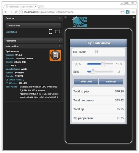 PhoneJS - HTML5 JavaScript Mobile Development Framework | JavaScript for Line of Business Applications | Scoop.it