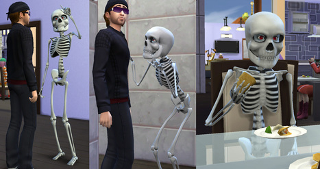 Mr Skeleto << Esmeralda (Mod The Sims) | Les Sims | Scoop.it