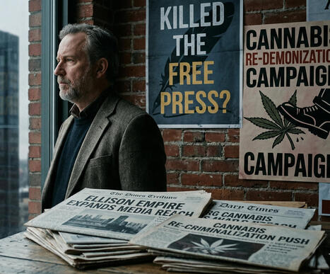 Who Killed the Free Press? - The Ellison Empire, the Cannabis Re-Demonization Campaign | Cannabis.Net | Scoop.it