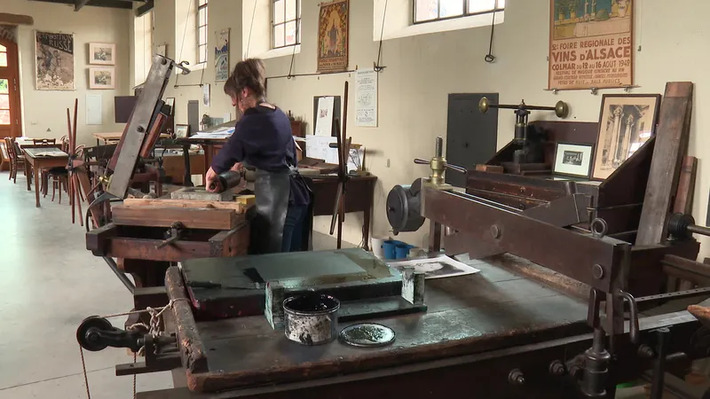 Un atelier-musée dédié aux arts graphiques, "c'est un outil pour tous, ouvert à la création" | Thématique Humanisme rhénan | Scoop.it