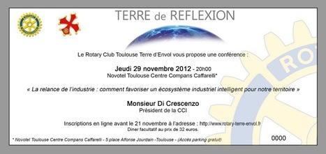 Conférence Alain DI CRESCENZO CCI TOULOUSE | rotary | Scoop.it
