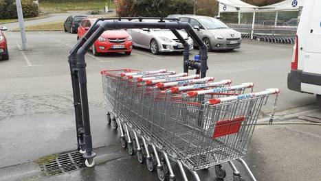 VIDÉO. Cette PME bretonne vient de créer une arche mobile pour désinfecter les chariots | L'INDUSTRIE EN BRETAGNE | Scoop.it