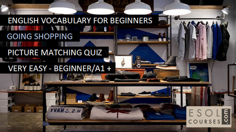Vocabulary for Going Shopping | English Word Power | Scoop.it