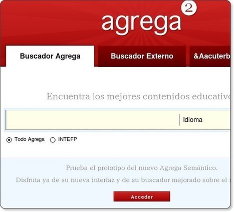 Educación tecnológica: Agrega + Gnoss = búsquedas semánticas mejoradas | E-Learning-Inclusivo (Mashup) | Scoop.it