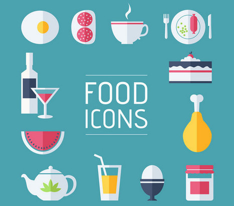 List of free food icons for restaurant-themed use | consumer psychology | Scoop.it