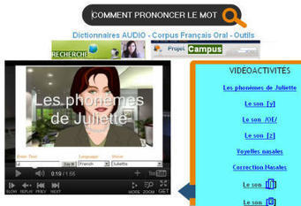 Corpus et Dictionnaires de Prononciation - Campus FLE Education | Sites pour le Français langue seconde | Scoop.it