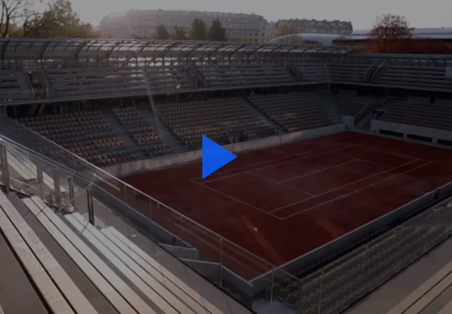 Tennis et FLE : parler de la construction du nouveau stade Roland-Garros. A1 Adultes | POURQUOI PAS... EN FRANÇAIS ? | Scoop.it