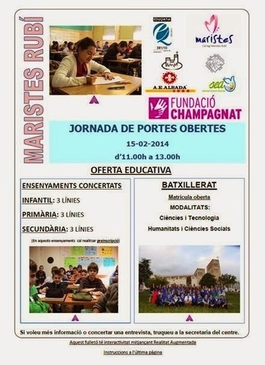 Jornadas de puertas abiertas con Realidad Aumentada | TIC & Educación | Scoop.it