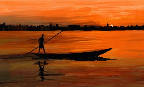 Painting: african landscape | World Arts | Scoop.it
