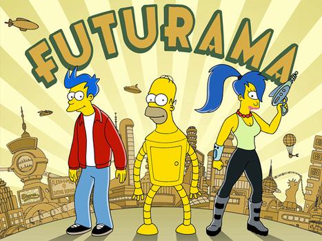 Mashup Du Jour – Futurama vs Simpsons | The simpsons | Scoop.it