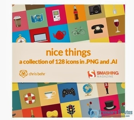 Nice Things : un joli pack d'icônes pour vos projets web | Freewares | Scoop.it
