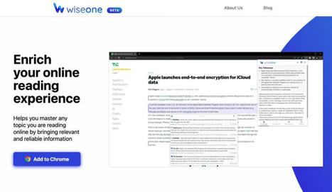 Comment WiseOne aide à maîtriser n'importe quel sujet en ligne | Les outils du Web 2.0 | Scoop.it