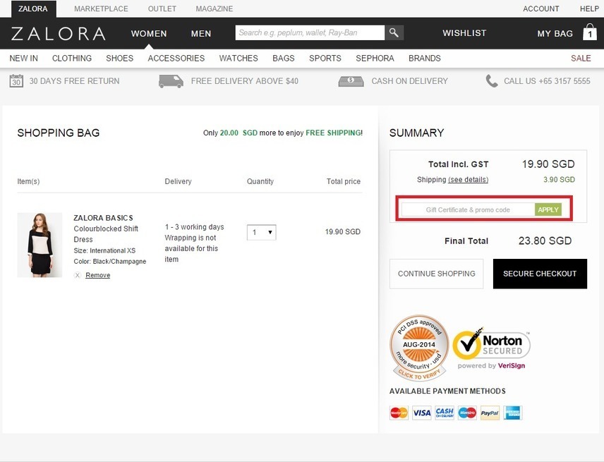 zalora new account discount