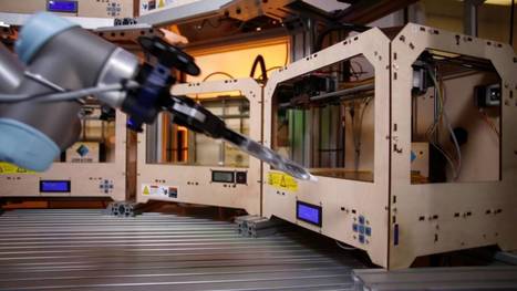 Robots que manejan maquinaria diversa en un taller | tecno4 | Scoop.it